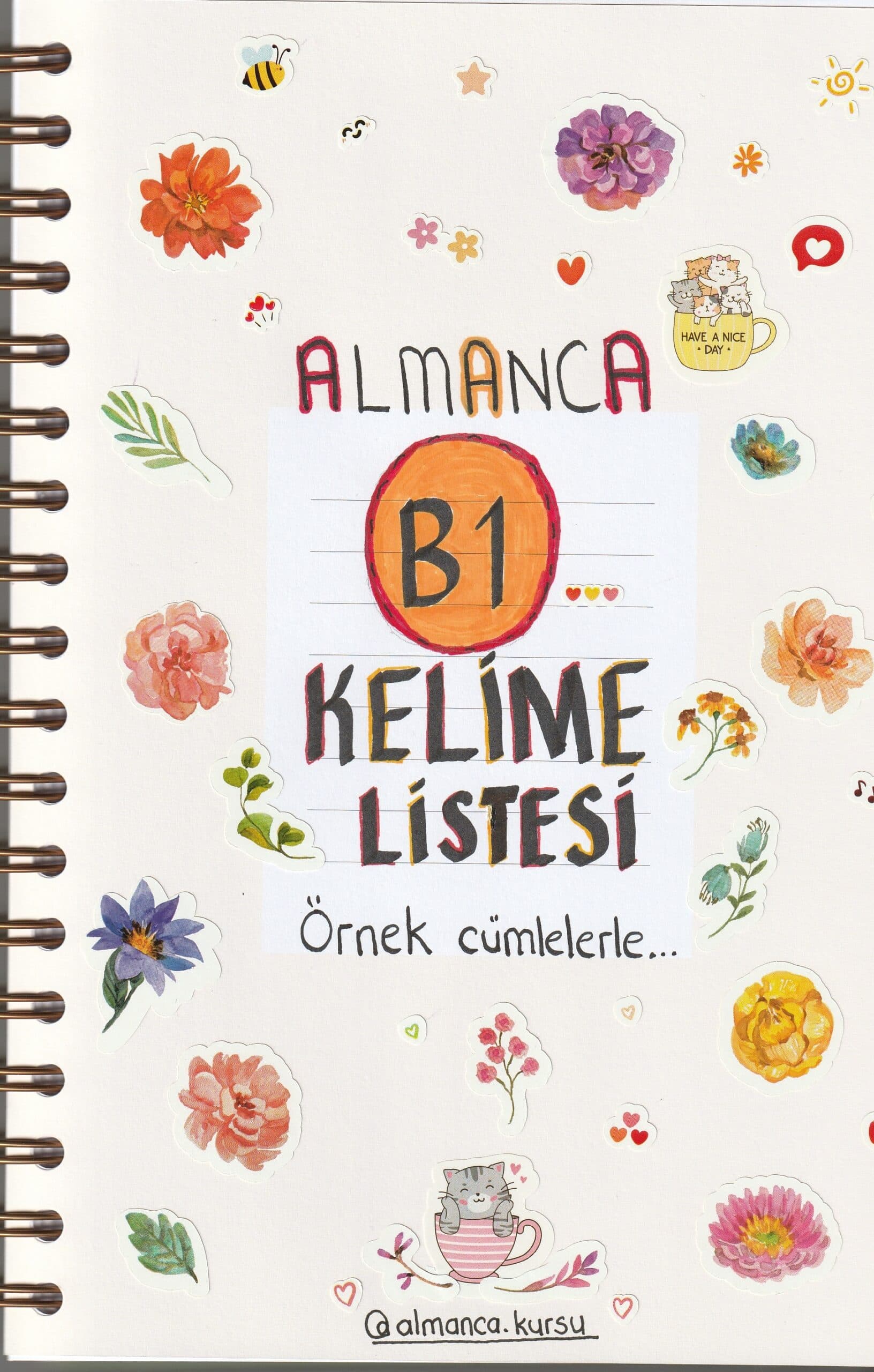 Almanca B1 Kelime Listesi – B1 Almanca e-kitap