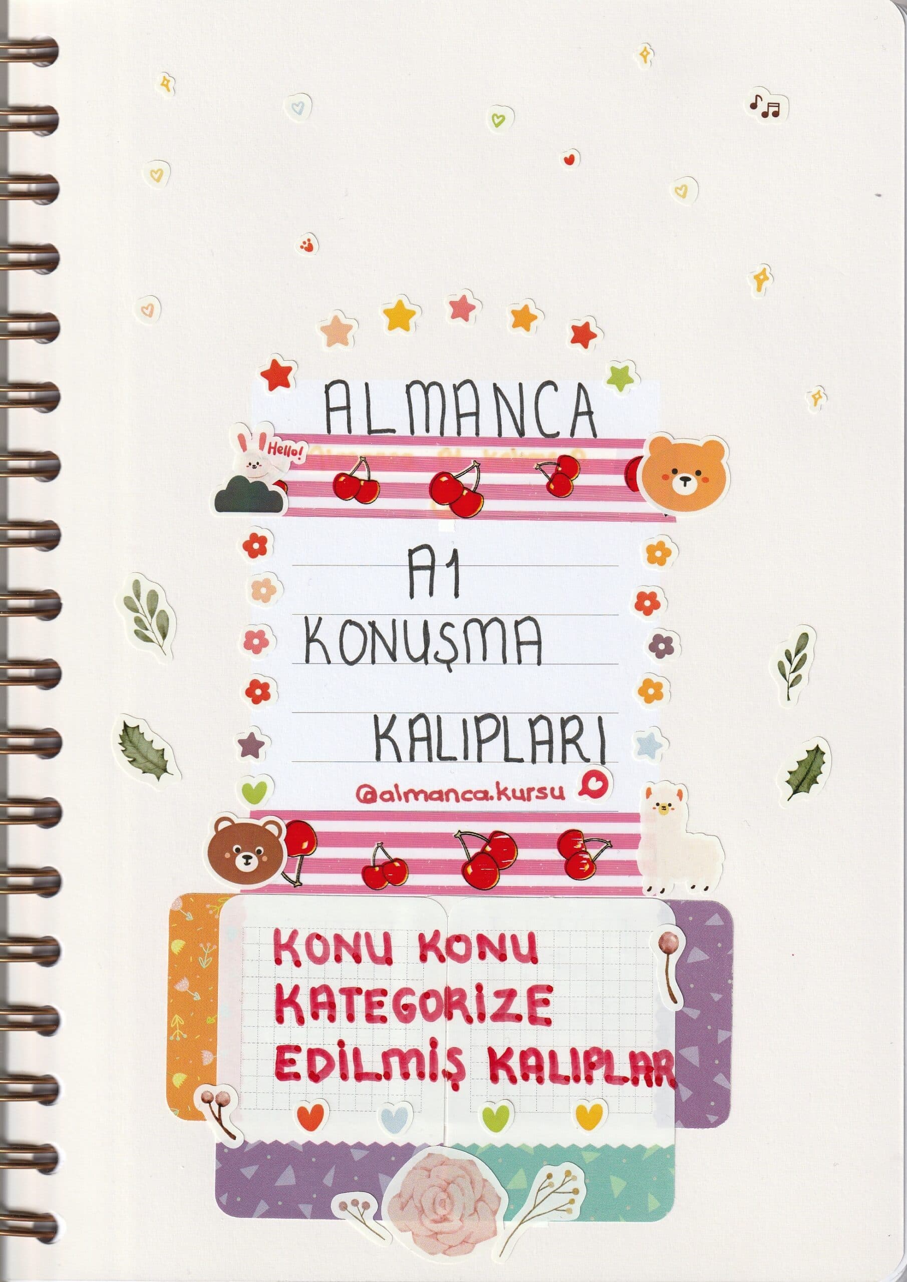 Almanca A1 Konuşma Kalıpları – A1 Almanca e-kitap