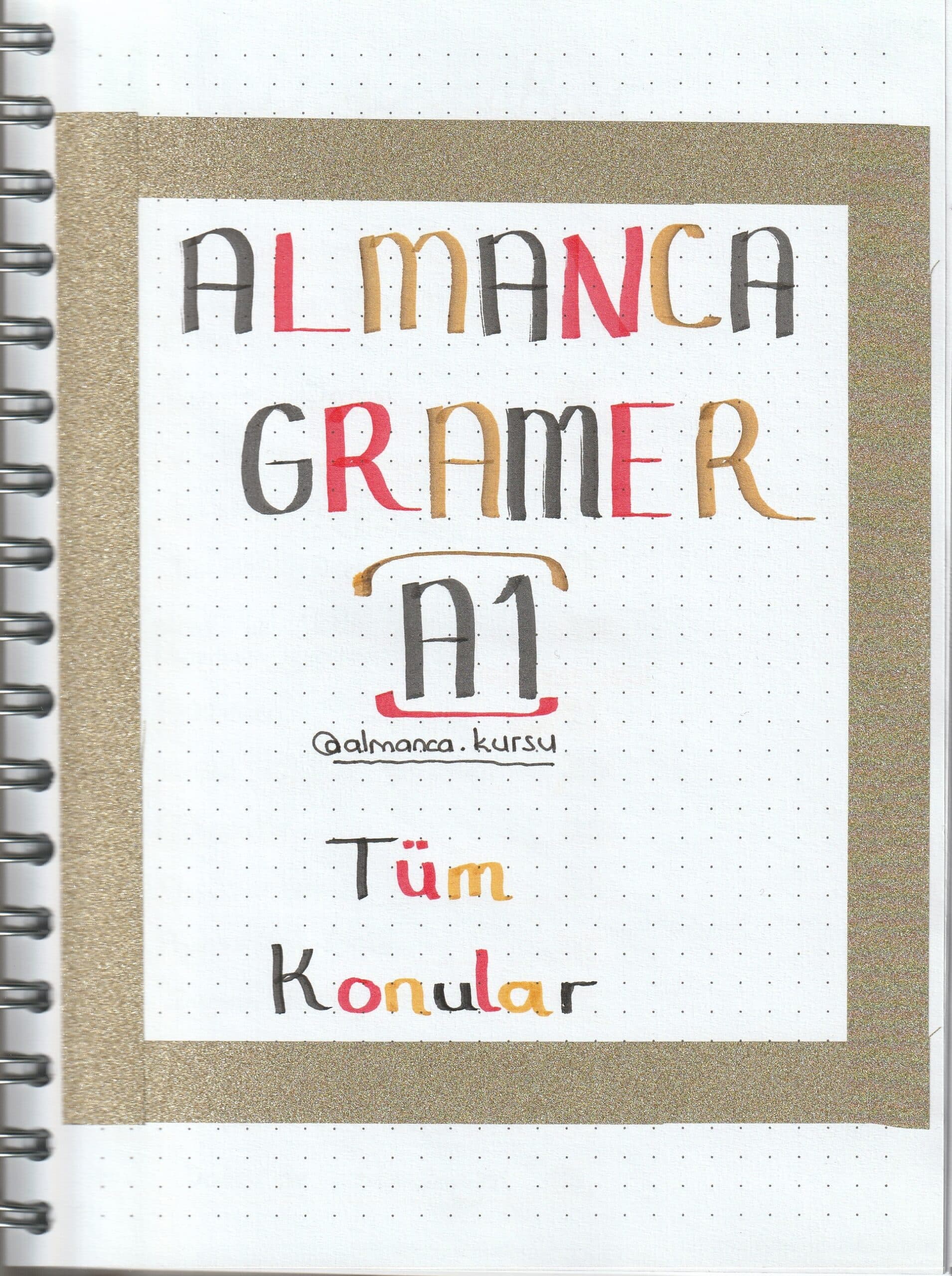 Almanca A1 Seti (Gramer, Hap Bilgiler, Mektup Örnekleri, Konuşma Kalıpları, Kelime Listesi) – A1 Almanca e-kitap